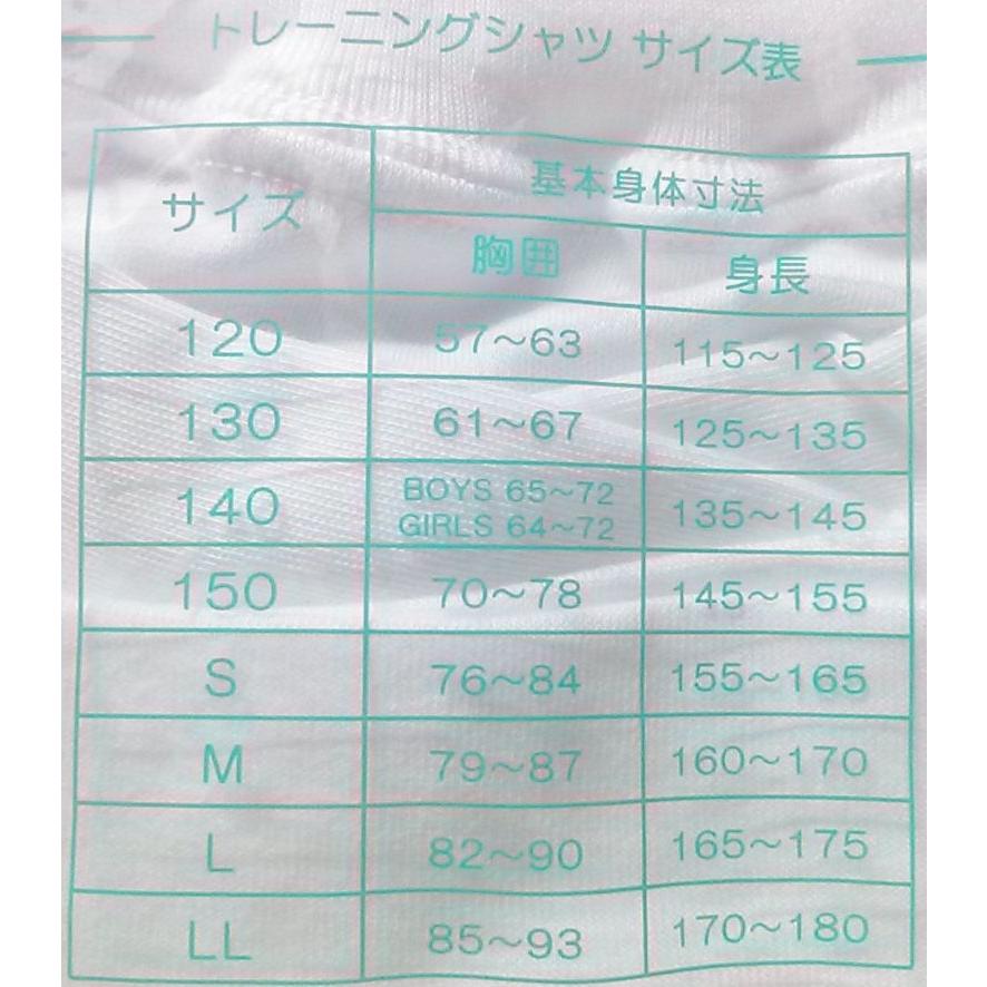 体操服 半袖 丸首 LL 3L 半袖体操着 白色 日本製 スクールウェア 