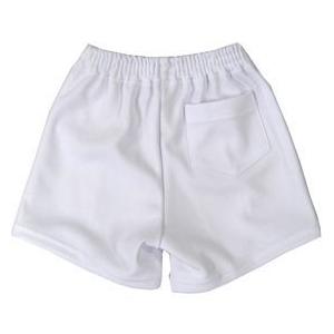 ニットショートパンツ S M L LL 白色 体操ズボン 日本製 ニットショートパンツ S M L LL 白色 体操ズボン 日本製