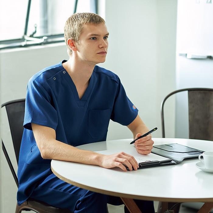 ディッキーズ Dickies 7072sc メンズスクラブ Ss 4l 医療白衣 手術衣 オペ着 医療 7072sc 制服しま専科yahoo 店 通販 Yahoo ショッピング