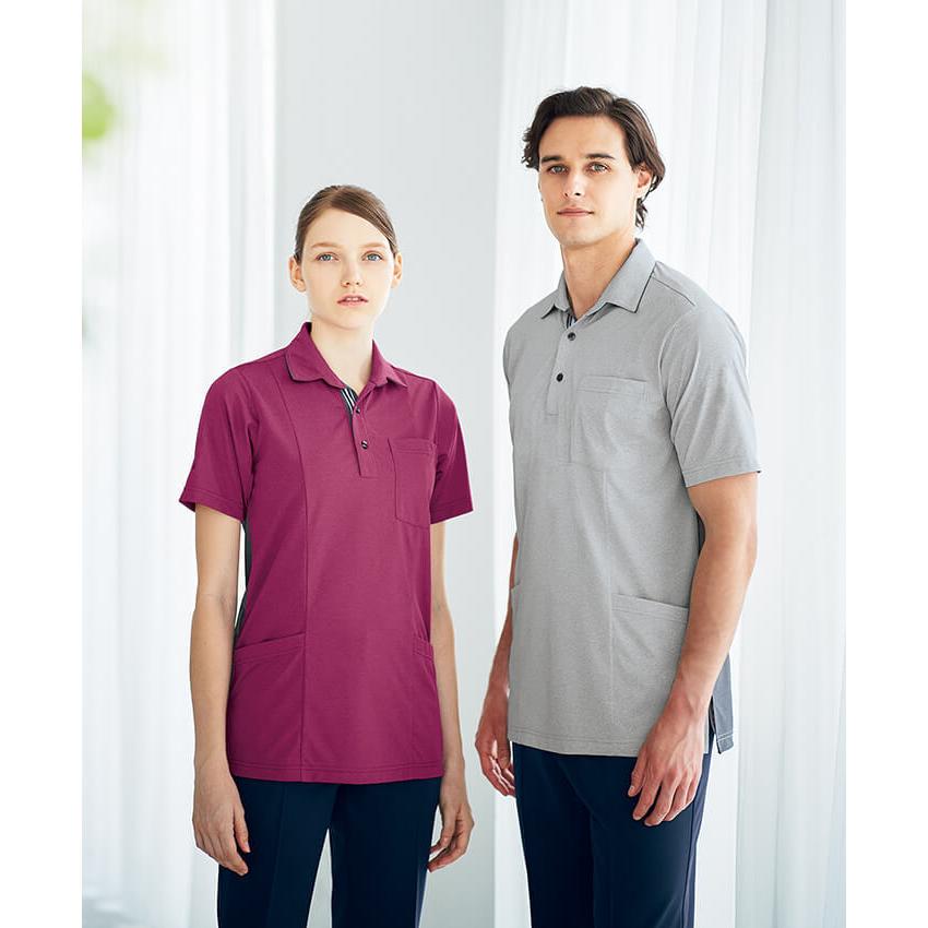 ルコック Le Coq Uzl3101 ニットシャツ Ss El 介護ユニフォーム 介護服 Lecoq Uzl3101 制服しま専科yahoo 店 通販 Yahoo ショッピング