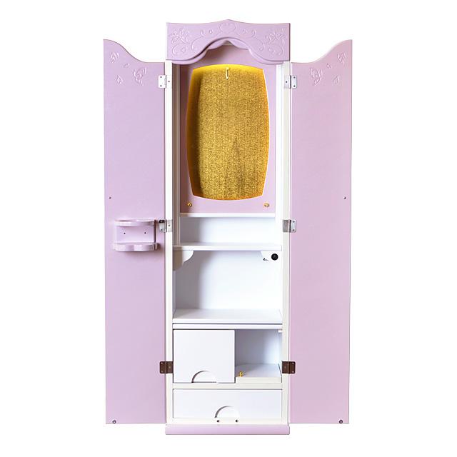 創価学会 仏壇 コンパクト ティーチ ピンクパープル アクリル板 創価学会用仏壇 モダン 仏具 sale02の画像