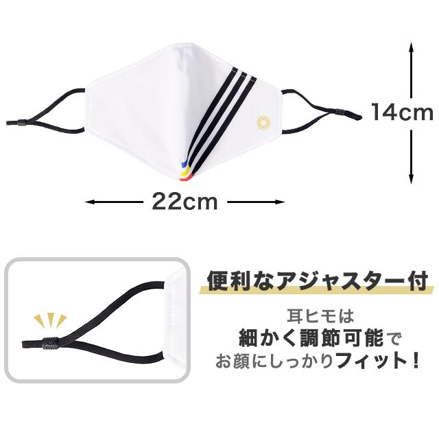 創価学会 当店限定 創価マスク 三色旗 八葉紋入り 3枚セット 学会員 マスク 専用 | 誓願堂 | 01