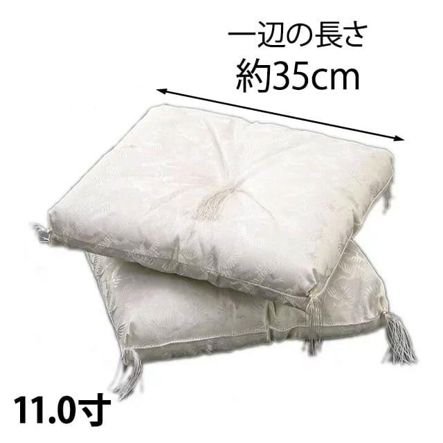 誓願堂 創価学会 仏具 白鶴布団 6.0寸〜13.0寸 りん 布団 おりん 