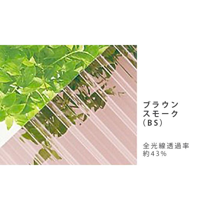 三菱 波板 6尺 2,040円/枚 655×1820 10枚入 三菱ケミカル 20枚は1,940円/枚 30枚は1,840円/枚 ヒシ波 ポリカ ポリカボネート ナミイタ  個人宅不可｜seihokualumi｜04