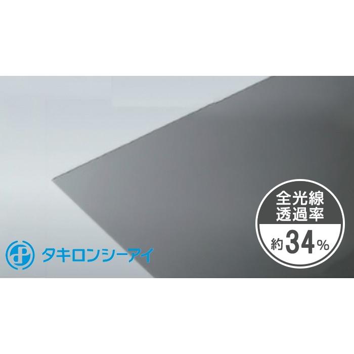 タキロン ポリカーボネート板 3mm PCSP 両面耐候 ( 最大1250mm 