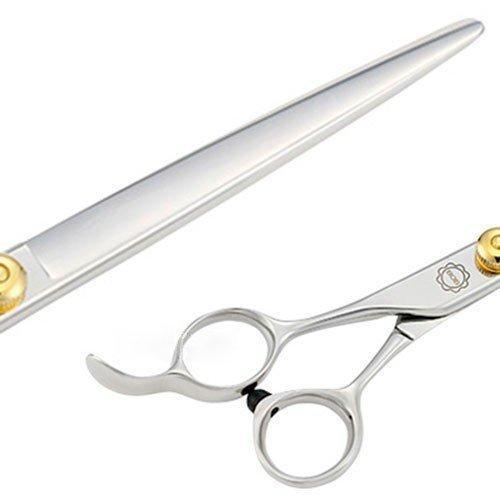 菊王冠 左利きカット 7インチ 日本製 レフト トリミングシザー はさみ