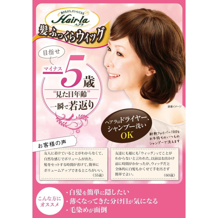 小林製薬 ヘアラ髪ふっくらウィッグ ブラウン B01lxdr8fz 誠一郎商店 通販 Yahoo ショッピング