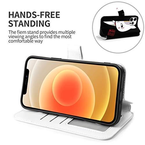 Iphone12 12 Pro 12 Pro Max 12mini ケース 夏目友人帳 ニャンコ先生 猫 アニメ 手帳型ケース 財布型ケース カード収納 Tpu Puレザー 全面保護 17年新作入荷