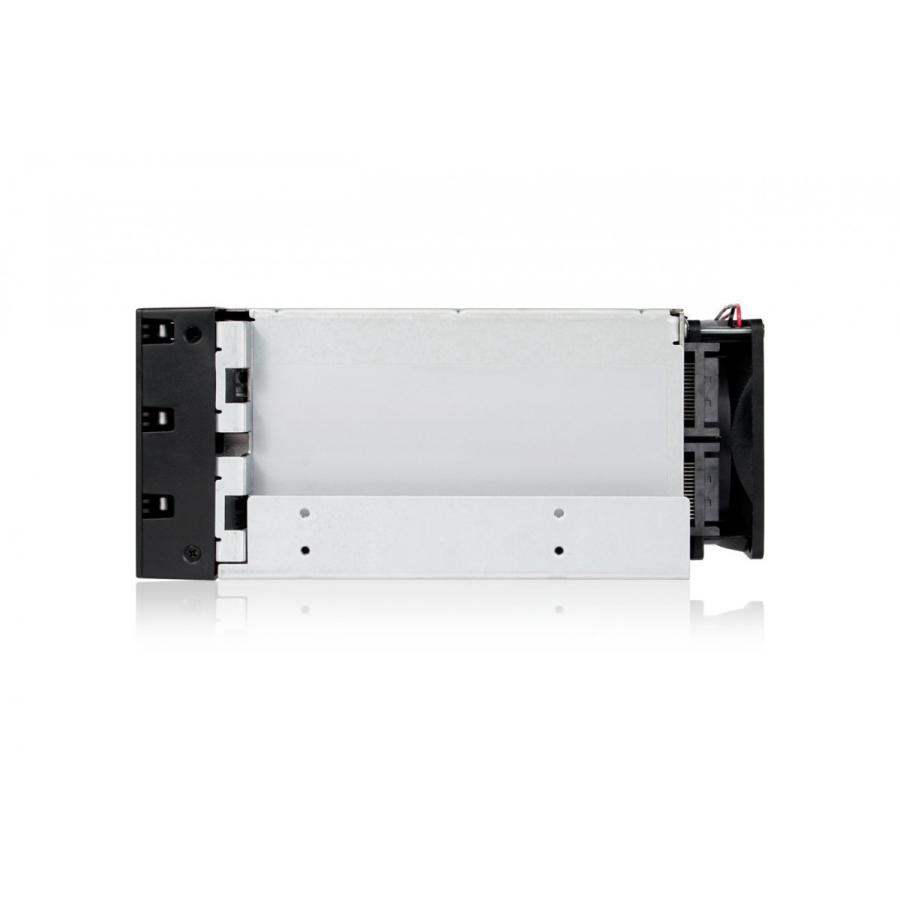 Icy Dock | MB153SP-B リムーバブルケース 3 x 3.5インチ 5インチベイ3段 SATA HDD 搭載可能