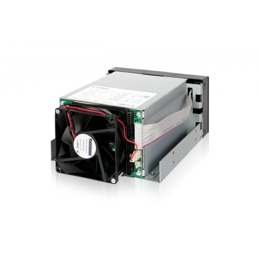 Icy Dock | MB153SP-B リムーバブルケース 3 x 3.5インチ 5インチベイ3段 SATA HDD 搭載可能
