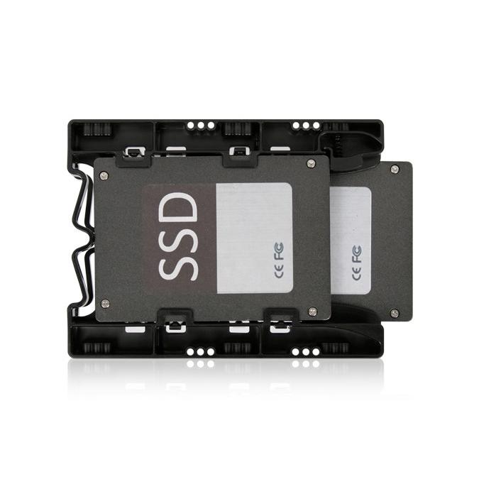 MB290SP-B EZ-Fit 3.5インチサイズ マウンタ 2 x 2.5インチ SSD HDD 搭載用｜seijinshoji｜05