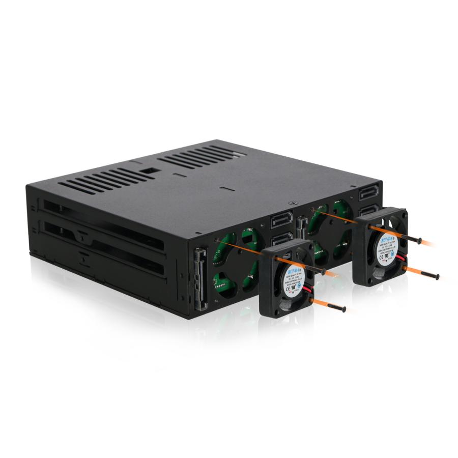 Icy Dock | MB326SP-1B リムーバブルケース 6 x 2.5 インチ SAS / SATA