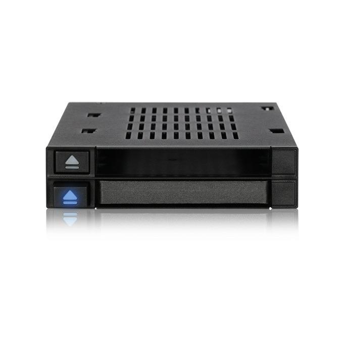 Icy Dock | MB522SP-B flexiDOCK リムーバブルケース  1 x 3.5インチベイ に 2 x 2.5 インチ SATA SAS HDD SSD 搭載 トレイ レスタイプ |  | 02
