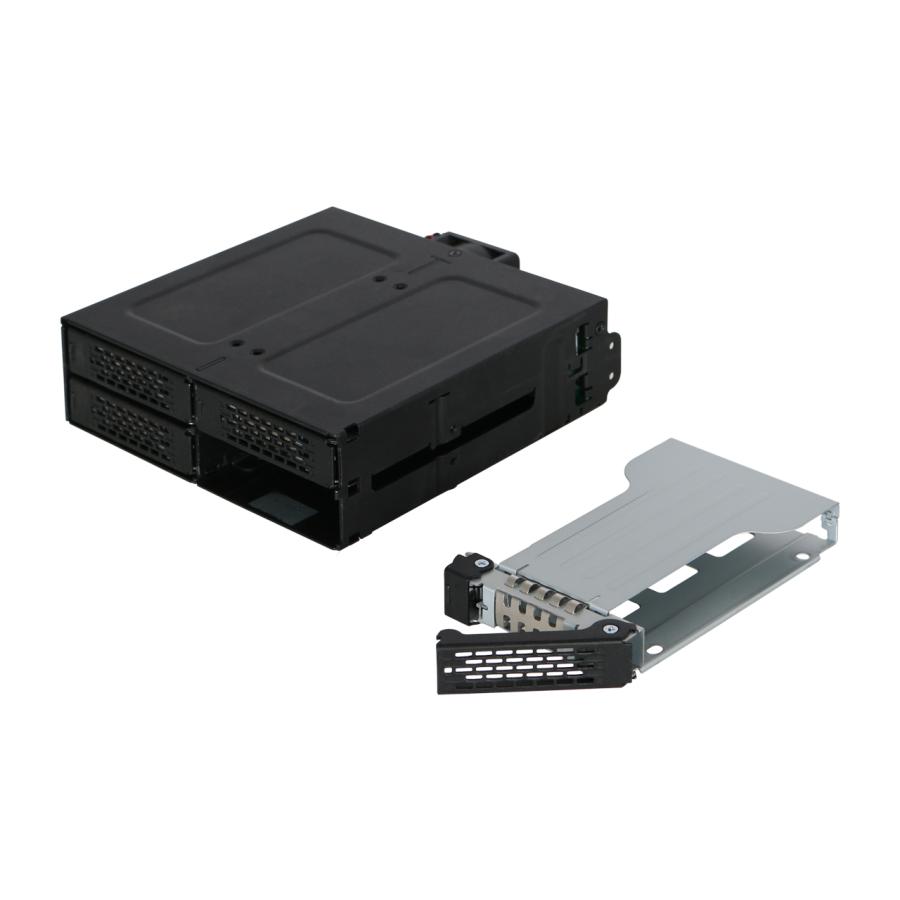 ICY Dock MB607SP-B Cage 4 Baies 2.5" SATA Hot Swap 5.25" - Full Metal Rugged