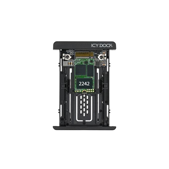 Icy Dock | MB705M2P-B EZConvert M.2 PCIe NVMe SSD を 2.5" U.2 PCIe SSD に 変換 |  | 06