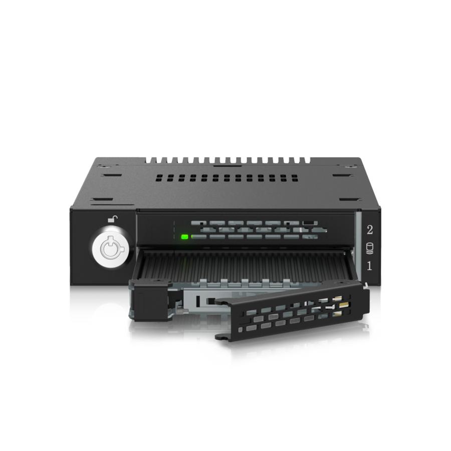 Icy Dock | MB834MK-B V2 ToughArmor 2xM.2 PCIe NVMe SSD 搭載用