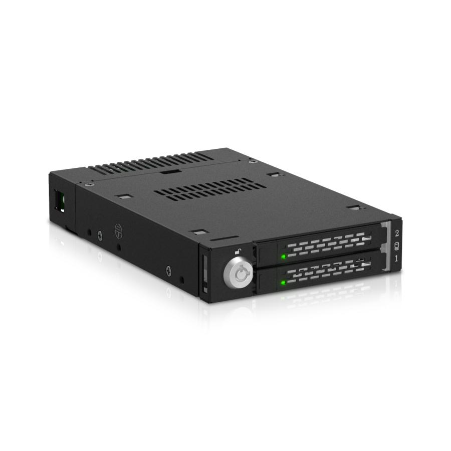 Icy Dock | MB834MK-B V2 ToughArmor 2xM.2 PCIe NVMe SSD 搭載用
