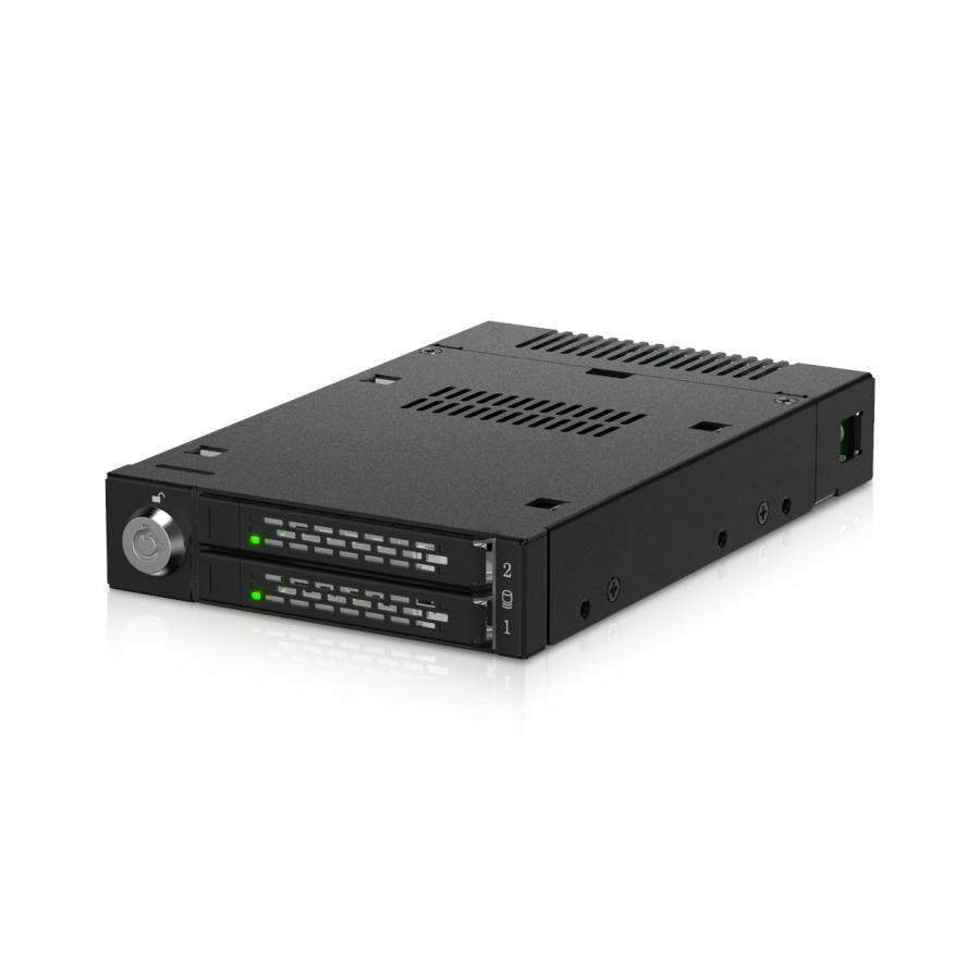 Icy Dock | MB834MK-B V2 ToughArmor 2xM.2 PCIe NVMe SSD 搭載用