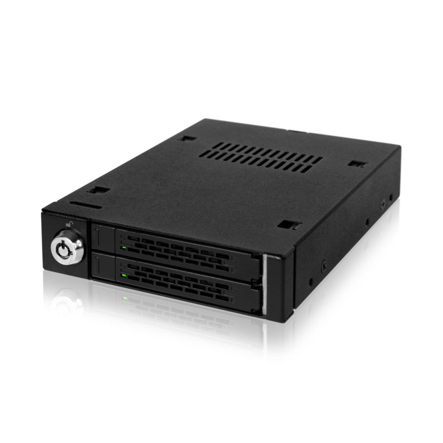 ICY DOCK ToughArmor 2 x 2.5インチ フェ U.2 / U.3 NVMe SSD搭載用