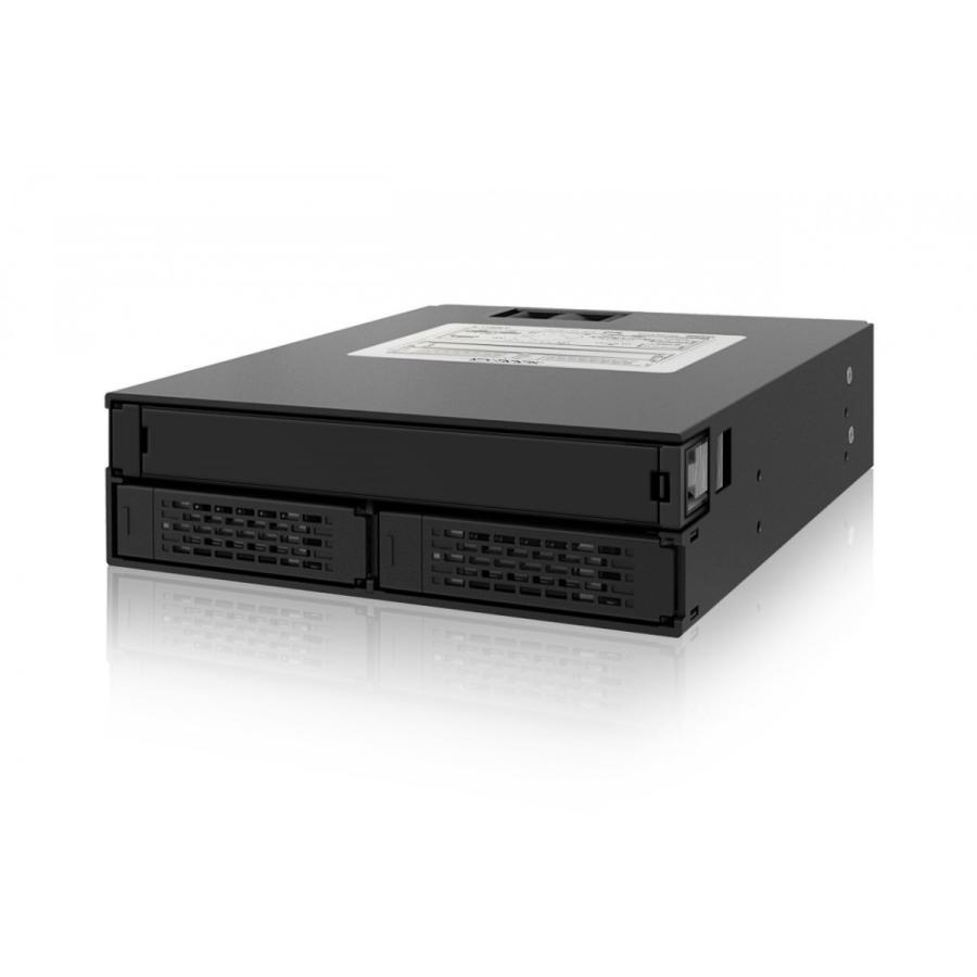 MB994IPO-3SB ToughArmor リムーバブルケース 1 x 5インチベイ に Slim ODD 2.5 + SAS 本物◆ おトク情報がいっぱい 2 インチ 搭載 HDD SATA SSD