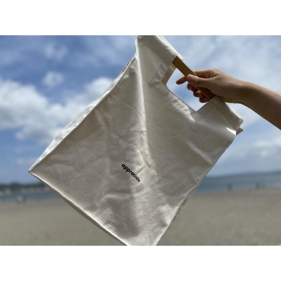 バンブーバートート / オーガニックコットン 丸洗い 竹 日本製【Organic Place 成城フェアリーオリジナル】 | 