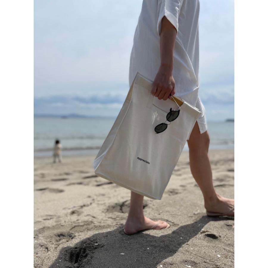 バンブーバートート / オーガニックコットン 丸洗い 竹 日本製【Organic Place 成城フェアリーオリジナル】 |  | 06