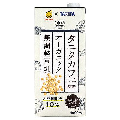 マルサンアイ タニタカフェ オーガニック 無調整豆乳 1000ml×6個｜seijoishiide