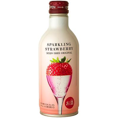 成城石井 オリジナルいちごスパークリング 290ml : 成城石井 成城石井 オリジナルいちごスパークリング 290ml : 成城石井