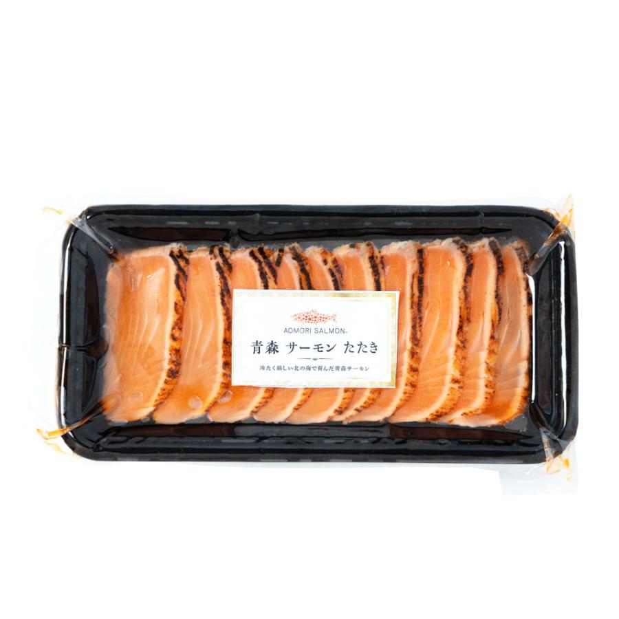オカムラ食品 青森サーモンたたき ＋たれ付 80g | D+2 : 成城石井(公式