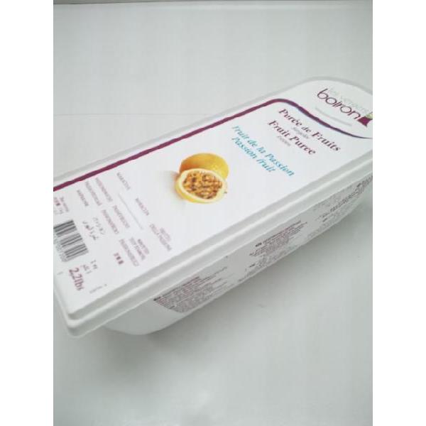 出荷 ボワロン 冷凍パッションピューレ 無糖 1kg 宅配便送料無料