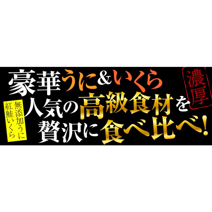 うにと紅鮭いくらセット 1組 いくら 紅鮭 (250g) うに Aグレード (100g) ミョウバン不使用 雲丹 生食用 送料無料 冷凍便｜seikaokoku｜02