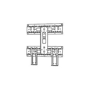 シャープ テレビ用壁掛け金具(AN-52AG7)【対応機種】LC-37XJ1-B LC-42XJ1-B LC-46XF3 LC-46XJ1-B LC-52XF3