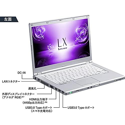 SSD256GB Microsoft Office 2019＆Win 11搭載軽量型Panasonic Let's note CF-LX6 第