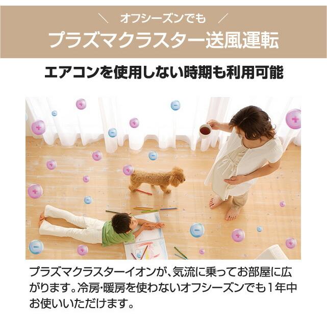 エアコン 6畳 工事費込みセット プラズマクラスター搭載モデル