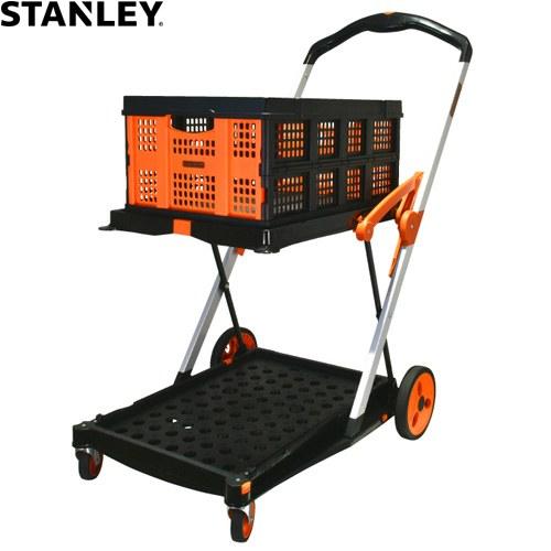 運搬台車 積載量：約60kg（上段：20kg/下段：40kg） スタンレー BXWT