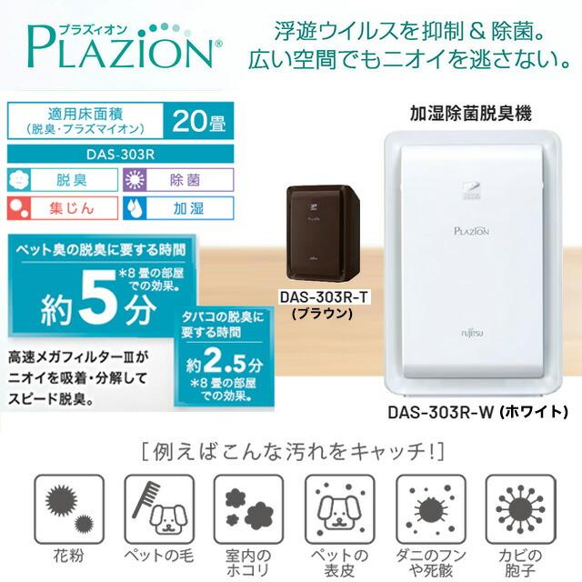PLAZION プラズィオン 空間除菌脱臭機 適用床面積：脱臭・プラズマ