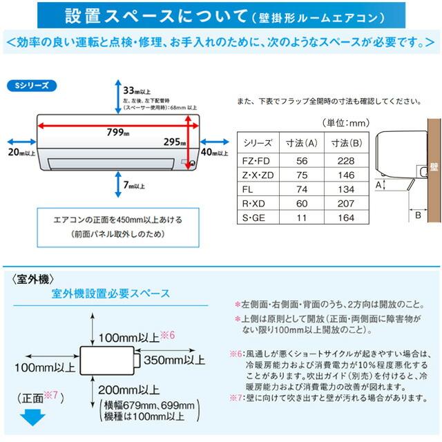 三菱（MITSUBISHI） 霧ヶ峰 Sシリーズ ルームエアコン 冷房/暖房：10畳