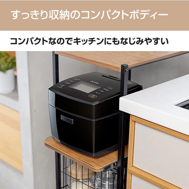 三菱 備長炭 炭炊釜 炊飯器 0.18〜1.8L(1〜10合)1升 NJ-VS18G-W 三菱 備長炭 炭炊釜 炊飯器 0.18〜1.8L(1〜10合)1升 NJ-VS18G-W