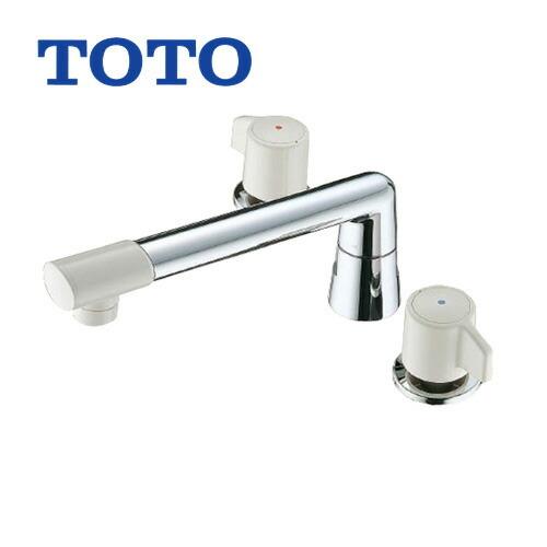 TOTO 浴室バス水栓 台付きタイプ  TBJ20S浴槽用（シャワー無し） 混合水栓 蛇口 デッキタイプ 