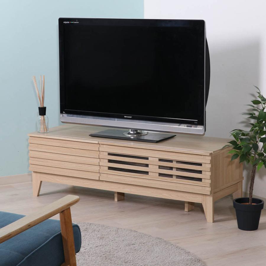 不二貿易 TV台 120幅 120×42×38.5cm 42V型まで 組立品 ライン | TV