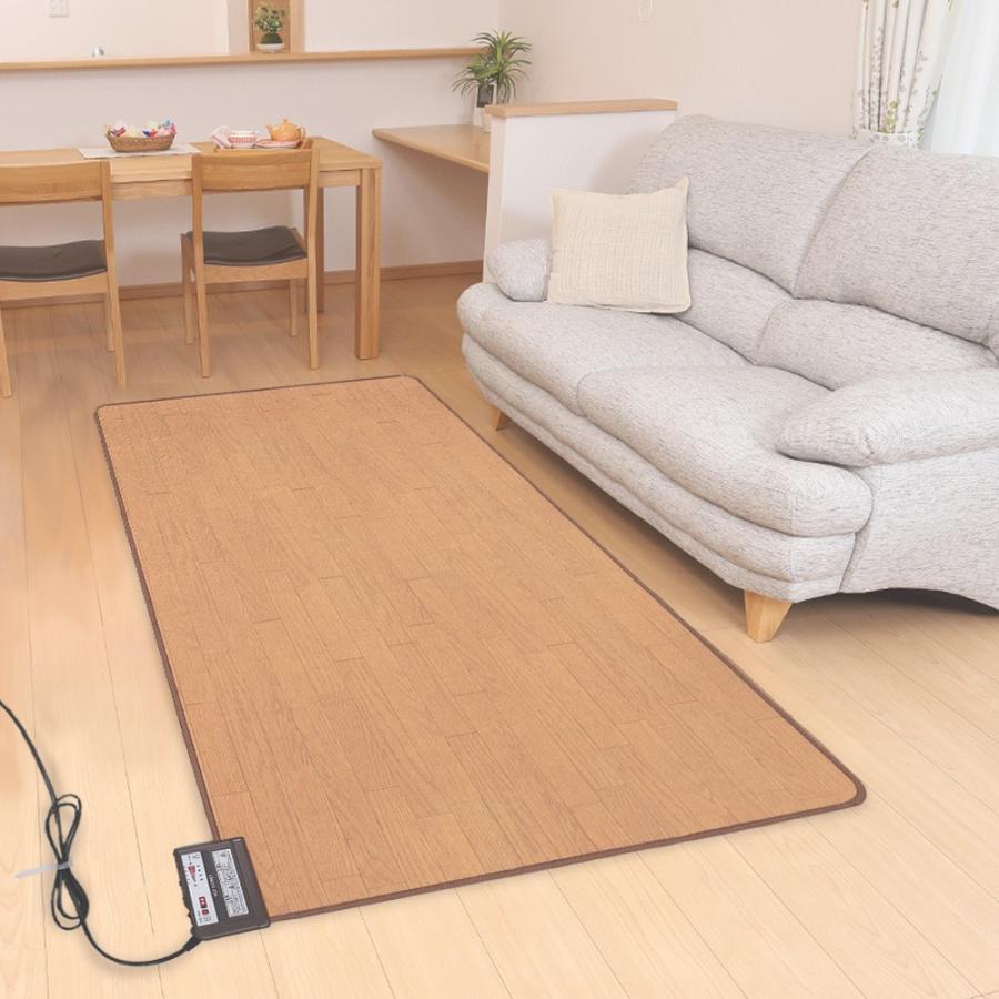 木目調電気カーペット 1畳 カーペット 寒さ対策 足用ホットカーペット マット 防寒 あったかグッズ 足元 ホットカーペット 一人用 ミニ ラグ 防水 C033 生活空間 通販 Yahoo ショッピング