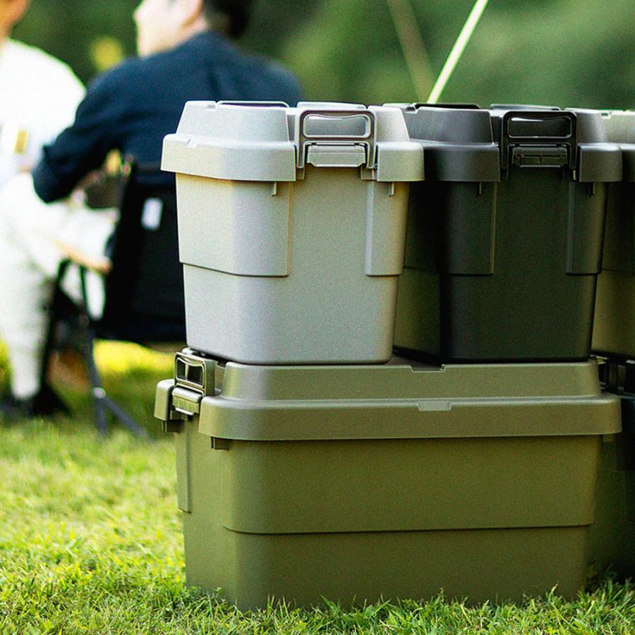 リス スタッキングトランクカーゴ 収納BOX 3個セット 50L 22L TC-50S