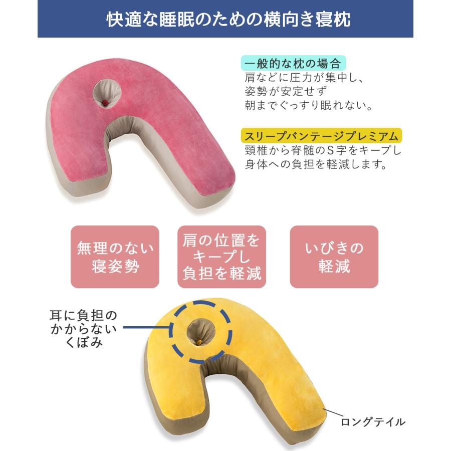 スリープバンテージ 横向き寝枕 スリープバンテージプレミアム