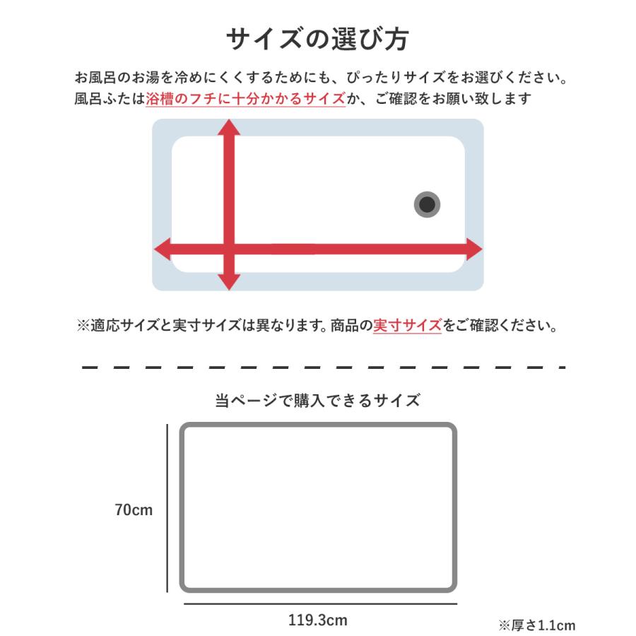 Ag 折りたたみ 風呂ふた M-12 メタリックグレー 70 × 120cm 用 ( 700
