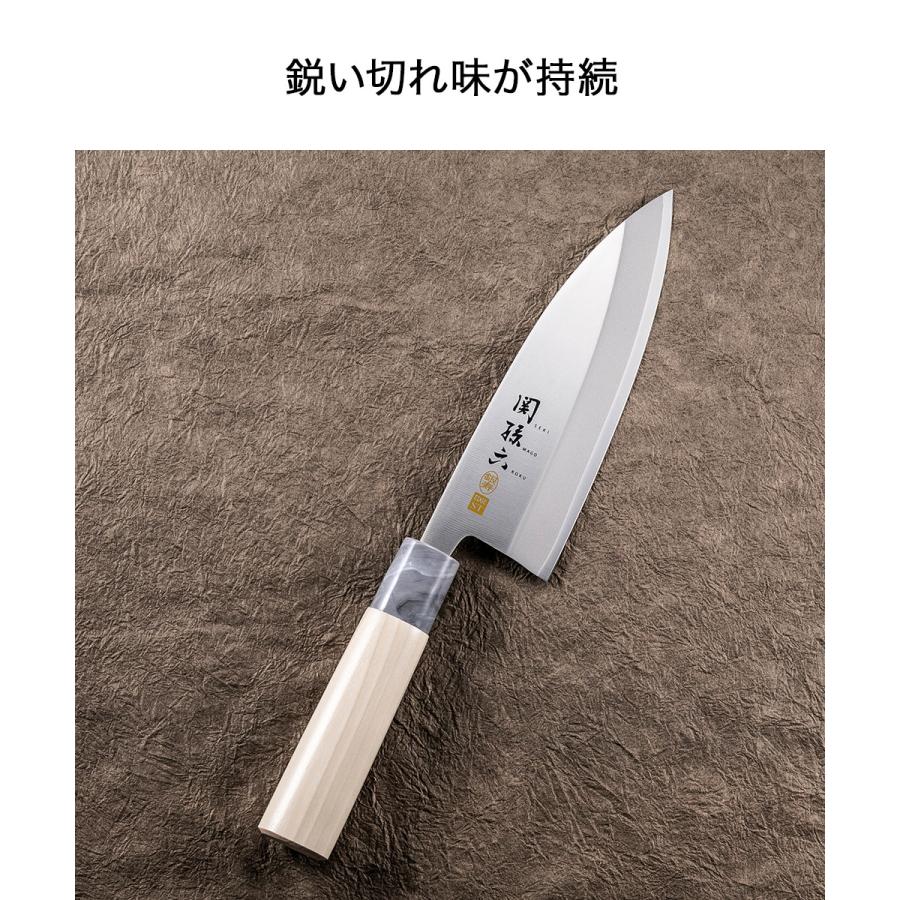 新品未開封】関孫六 銀寿ST 出刃包丁 150mm 4本セット 関