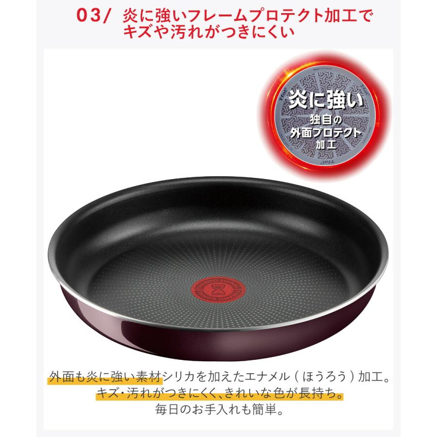 T-fal インジニオ・ネオ ヴィンテージボルドー・インテンス セット10