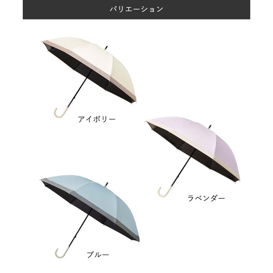 コジット 長傘 遮光1級 晴雨兼用 サンブロックラボ 遮夏クール傘
