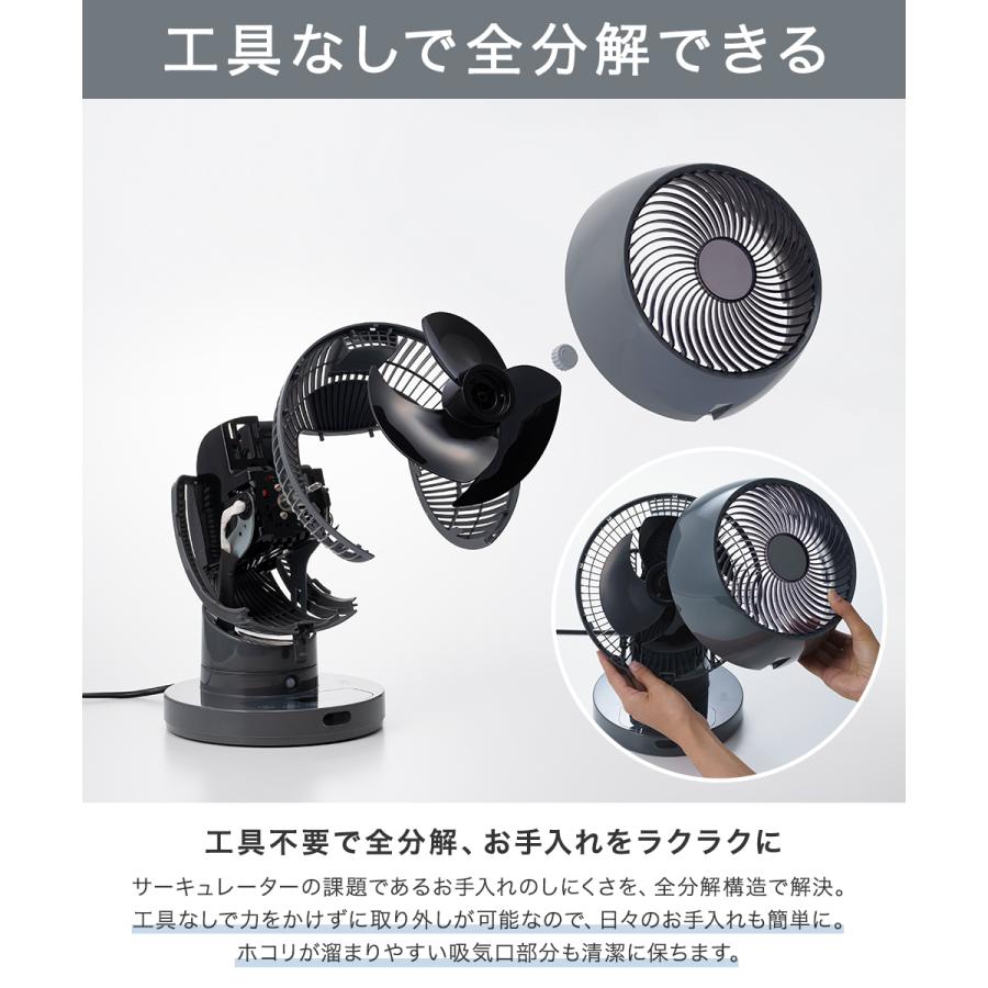 節電センサー付 DCスイング サーキュレーター360 CF-T2360 スリー