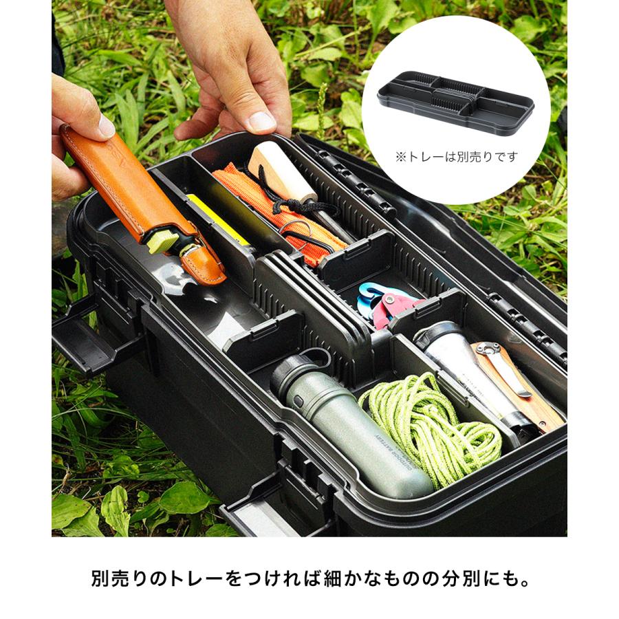 トランクカーゴ スタックカーゴ S-4 4L 日本製 リス | 屋外 収納ケース