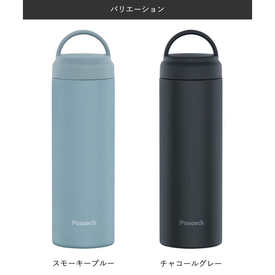 【新品未開封】モンクレール　ウォーターボトル スクリュー マグボトル 水筒 480ml ピーコック AKZ-48 | おしゃれ 直